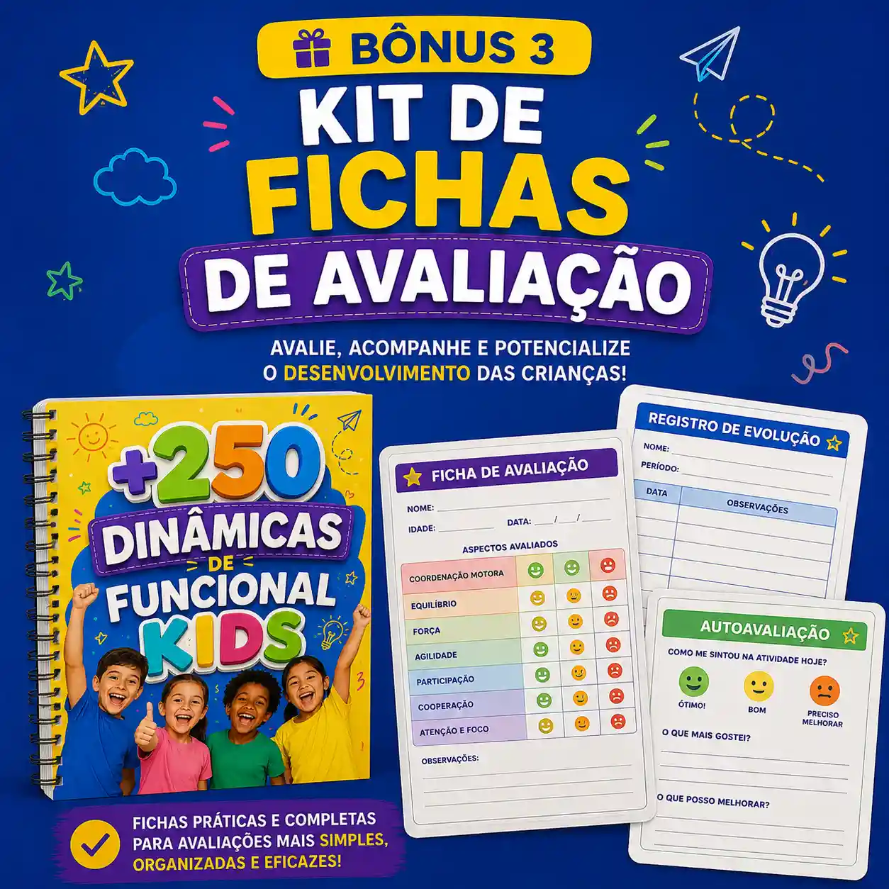Kit de Fichas de Avaliação